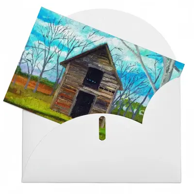 Barn By The Side Of The Road Greeting Card