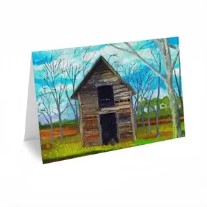 Barn By The Side Of The Road Greeting Card