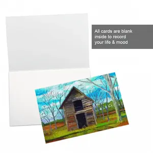 Barn By The Side Of The Road Greeting Card