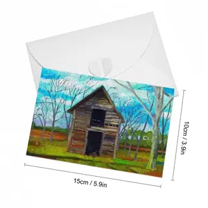 Barn By The Side Of The Road Greeting Card