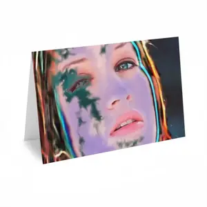 The Face Greeting Card