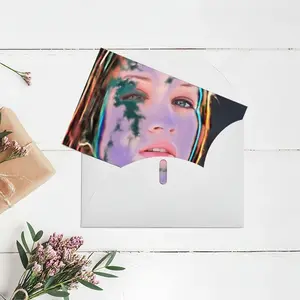 The Face Greeting Card