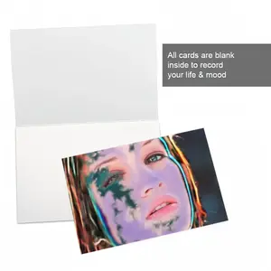 The Face Greeting Card