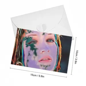 The Face Greeting Card