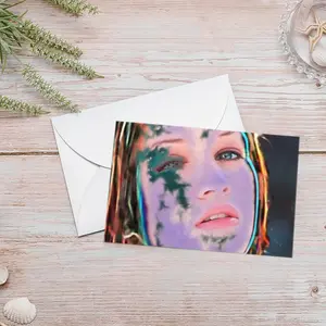 The Face Greeting Card