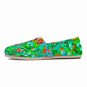 Men Plants At Giverny Flat Shoes