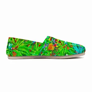 Men Plants At Giverny Flat Shoes