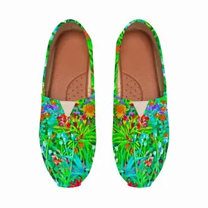 Men Plants At Giverny Flat Shoes