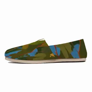 Men Pine Trees Flat Shoes