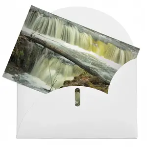 Minnihaha-Curling Waterfall Greeting Card