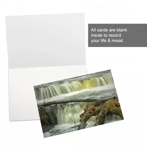 Minnihaha-Curling Waterfall Greeting Card