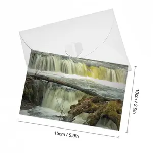 Minnihaha-Curling Waterfall Greeting Card