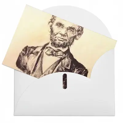 President Abraham Lincoln Greeting Card