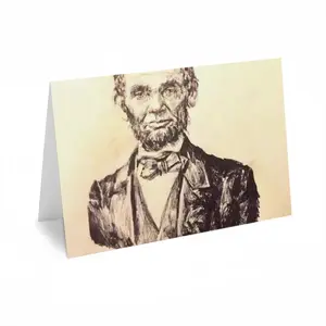 President Abraham Lincoln Greeting Card