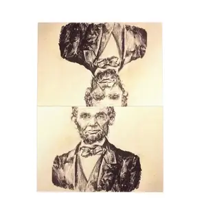 President Abraham Lincoln Greeting Card