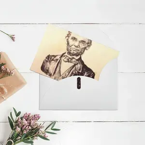 President Abraham Lincoln Greeting Card