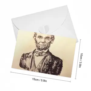 President Abraham Lincoln Greeting Card