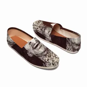 Men Wiz Khalifa Portrait Flat Shoes