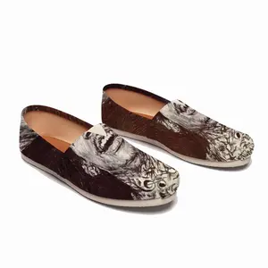 Men Wiz Khalifa Portrait Flat Shoes