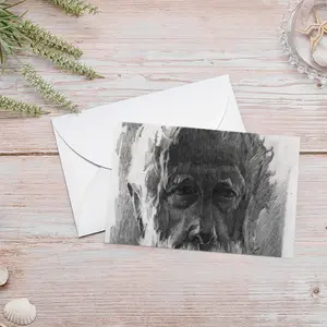 Old Man Jerry Greeting Card