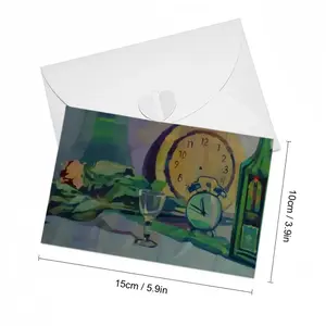 About The Time Greeting Card