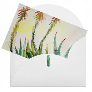 Aloe Greeting Card