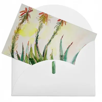 Aloe Greeting Card