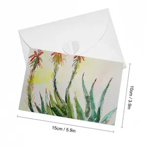 Aloe Greeting Card