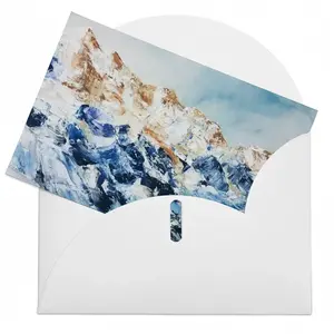 Alpen Glow Greeting Card