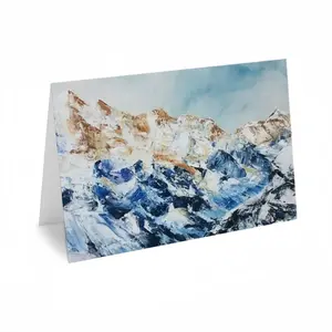 Alpen Glow Greeting Card