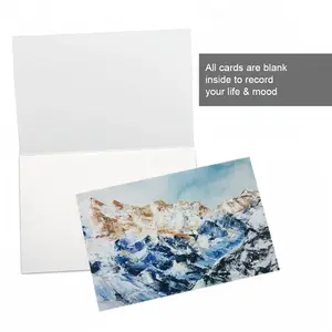 Alpen Glow Greeting Card