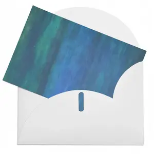 Emerald And Blue I Greeting Card