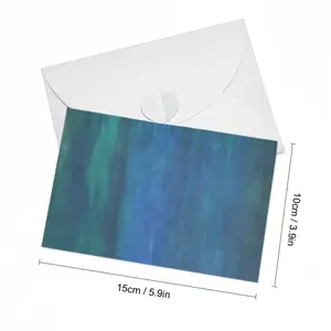 Emerald And Blue I Greeting Card