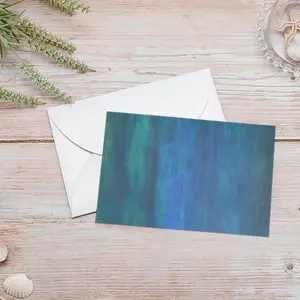 Emerald And Blue I Greeting Card