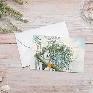 The Sacred Branch Greeting Card