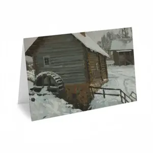 Old Mill Greeting Card