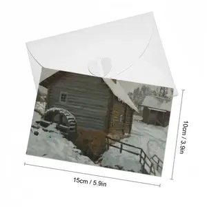 Old Mill Greeting Card