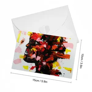 Fragmentation Of Identity #3 Greeting Card