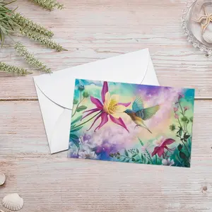 Blossoming Of Life Greeting Card