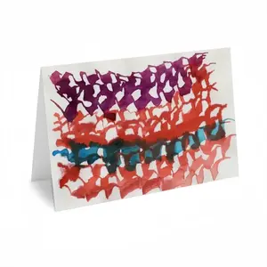 Calligraphic Landscape 010 Greeting Card