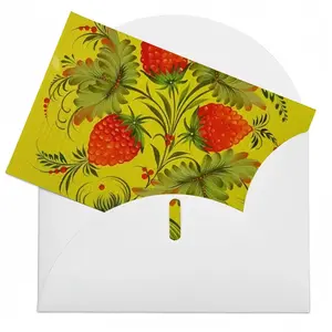 Raspberry Greeting Card