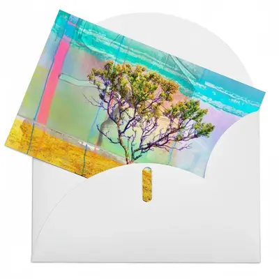 The Tree On The Hill Greeting Card