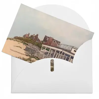 Main Beach East Hampton Greeting Card