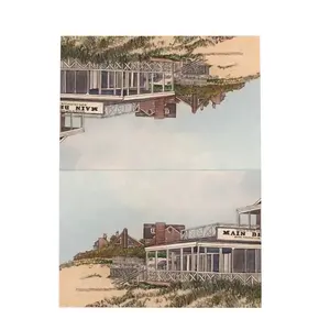 Main Beach East Hampton Greeting Card