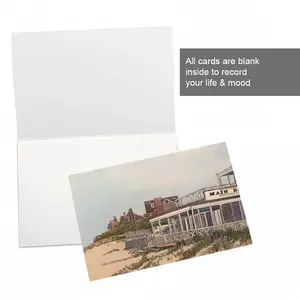 Main Beach East Hampton Greeting Card