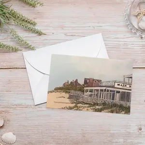 Main Beach East Hampton Greeting Card