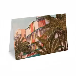 Waldorf Towers Hotel Greeting Card