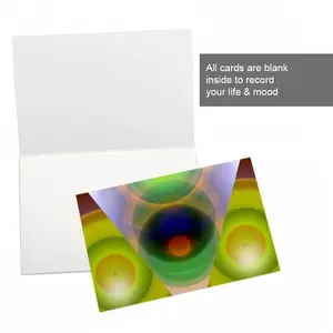 Eyes Space Greeting Card