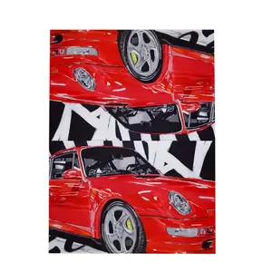 Porsche Turbo Red Greeting Card