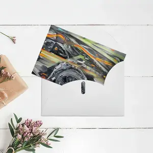 Lamborghini Huracan Crash Greeting Card